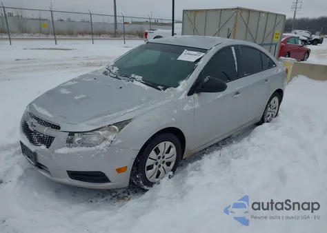 2013 Chevrolet Cruze Ls Auto z USA, uszkodzony, nr VIN 1G1PA5SH6D7298068
